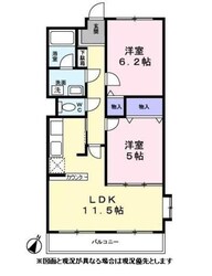 シャトー秋葉町の物件間取画像